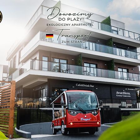 Aparthotel Green Concrete - Eko-Bus Na Plaze, Rowery I Masaze Świnoujście (Swinemünde) Eksteriør billede