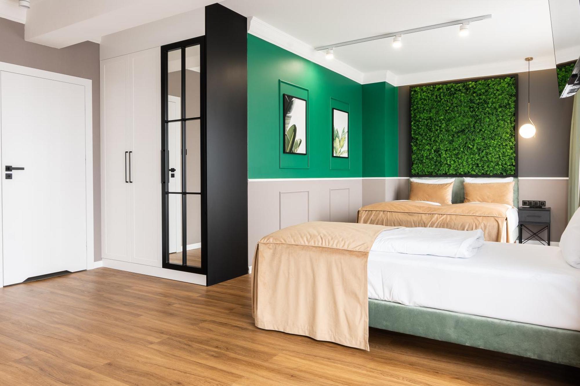 Aparthotel Green Concrete - Eko-Bus Na Plaze, Rowery I Masaze Świnoujście (Swinemünde) Eksteriør billede